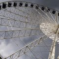 Budapest Eye at Erzsébet square