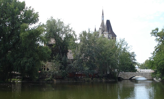 Boating lake at City Park