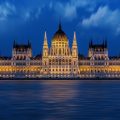 Parliament by night